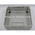 3/4 DIN stainless steel perforated sterilization basket(Y203)